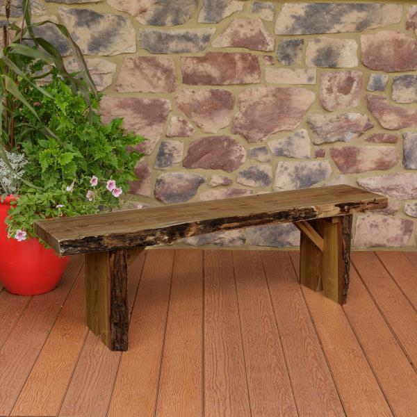 A & L Furniture Blue Mountain Wildwood Bench - Image 20