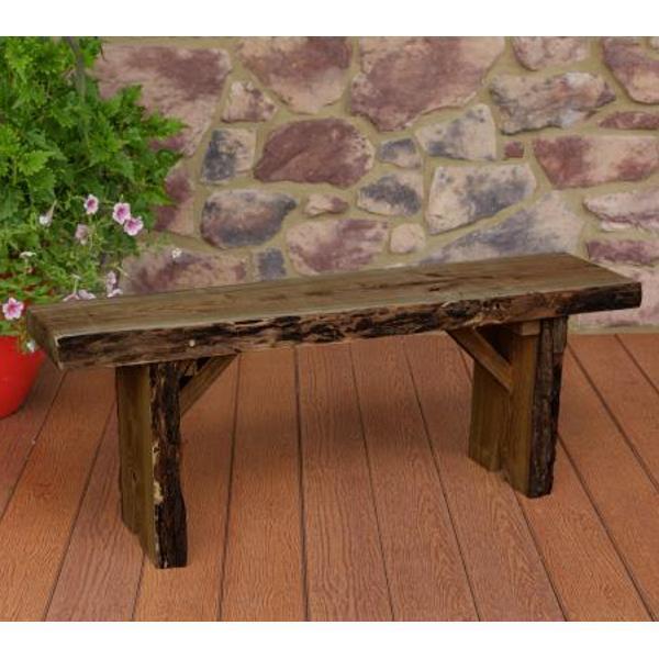 A & L Furniture Blue Mountain Wildwood Bench - Image 24