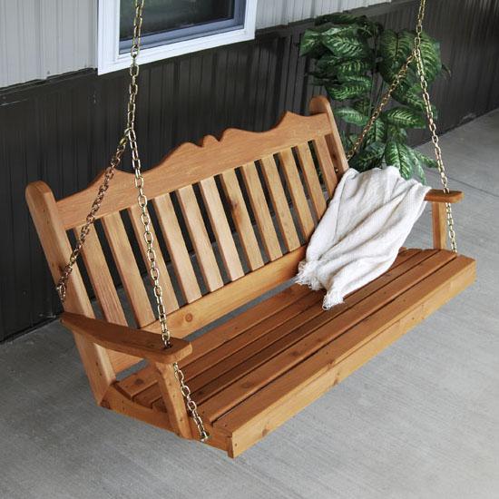 A & L Furniture Cedar Royal English Swing - Image 4