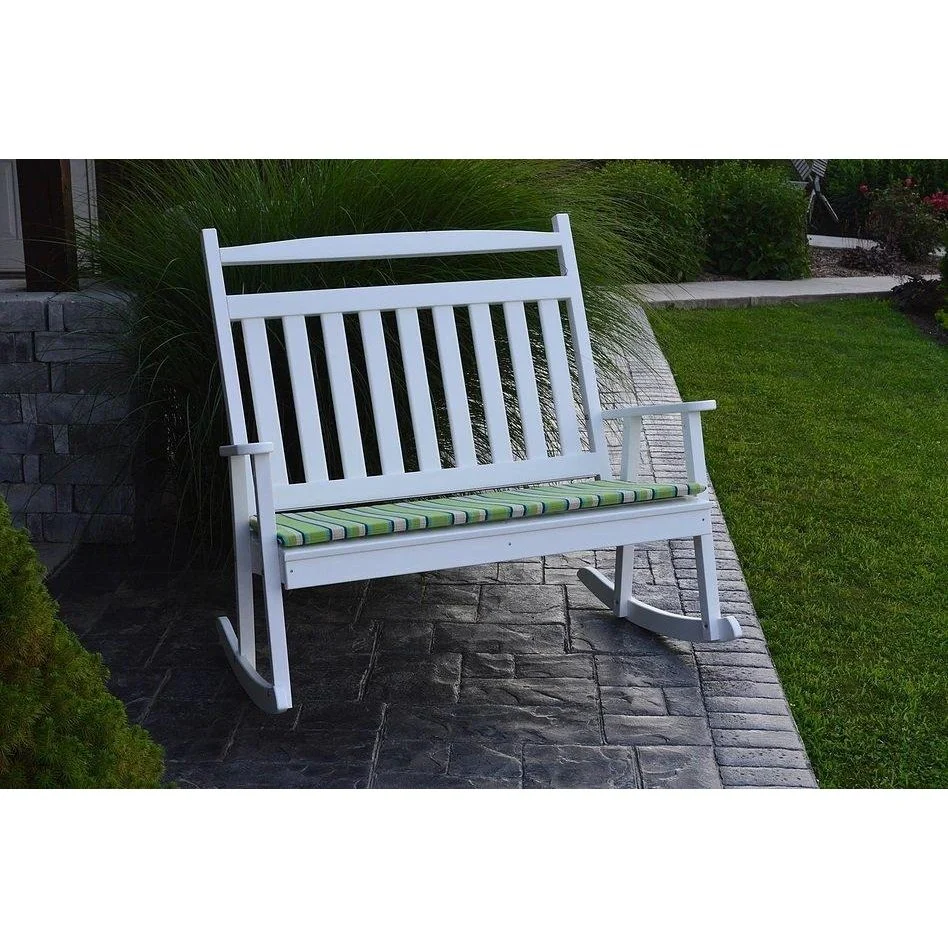 A & L Furniture Poly Classic Double Rocker - Image 10