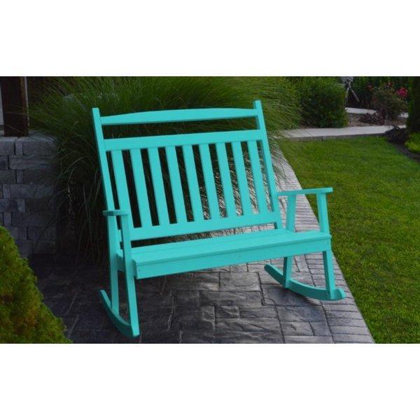 A & L Furniture Poly Classic Double Rocker - Image 11