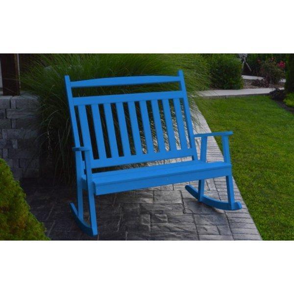 A & L Furniture Poly Classic Double Rocker - Image 13