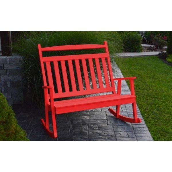 A & L Furniture Poly Classic Double Rocker - Image 14