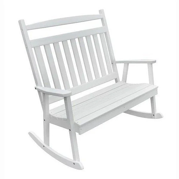 A & L Furniture Poly Classic Double Rocker - Image 2