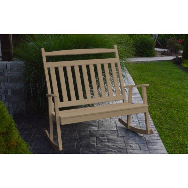A & L Furniture Poly Classic Double Rocker - Image 23