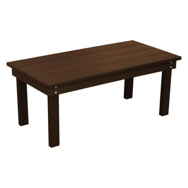 A & L Furniture Poly Hampton Coffee Table - Image 8
