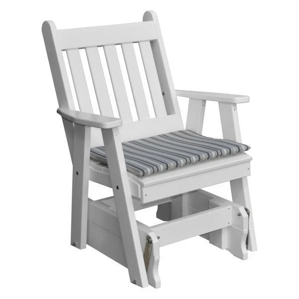 A & L Furniture Poly Traditional English Gliding Chair - Image 13