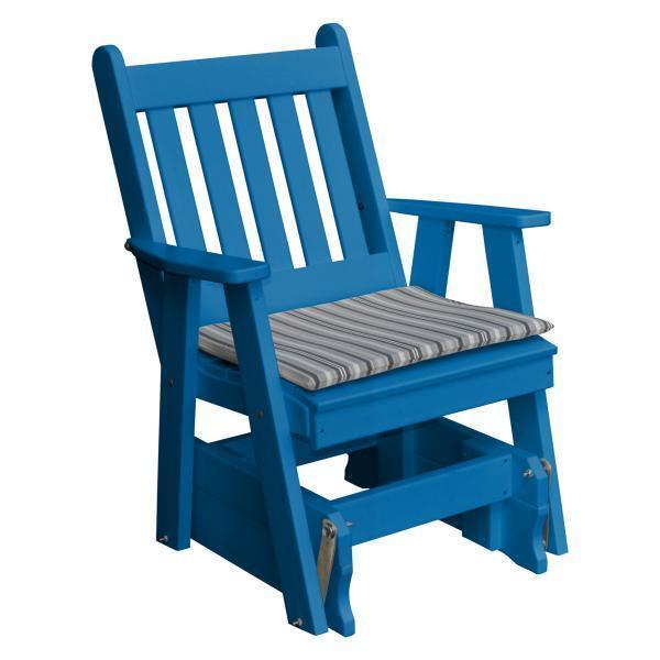 A & L Furniture Poly Traditional English Gliding Chair - Image 2