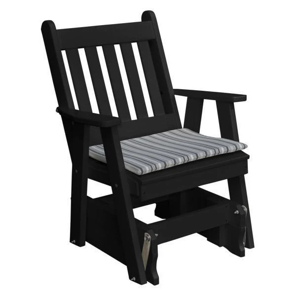 A & L Furniture Poly Traditional English Gliding Chair - Image 4