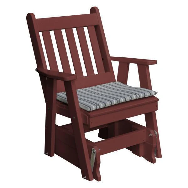 A & L Furniture Poly Traditional English Gliding Chair - Image 5
