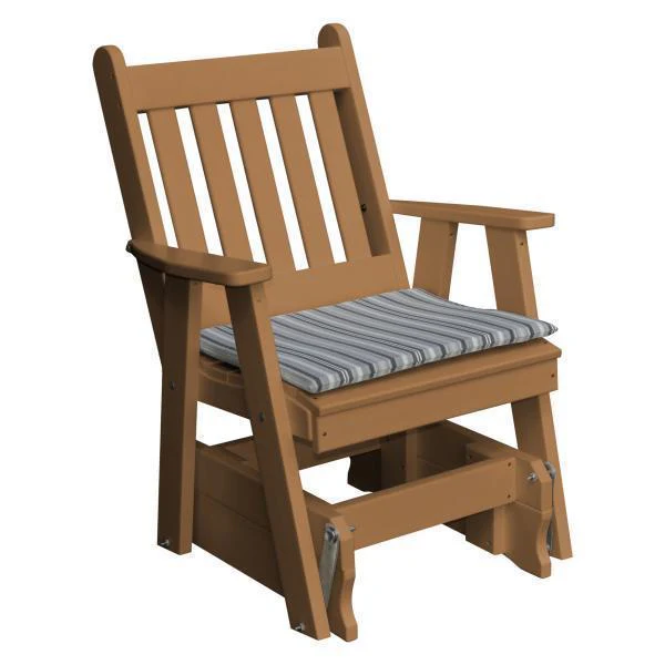 A & L Furniture Poly Traditional English Gliding Chair - Image 6