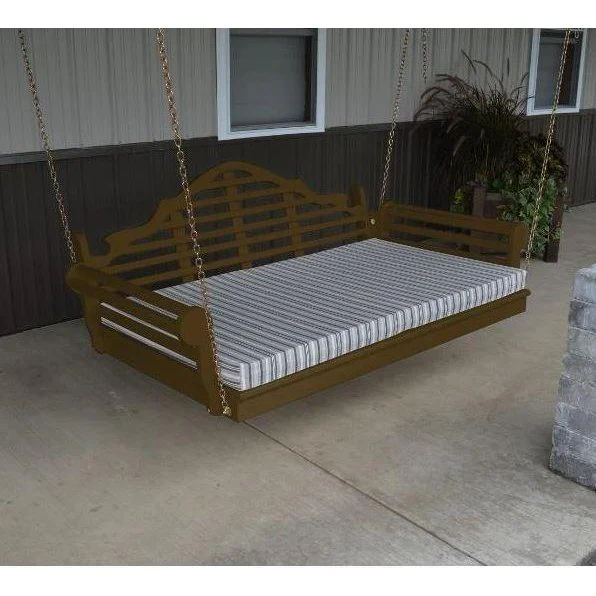 A & L Furniture Yellow Pine Marlboro Swingbed - Image 5