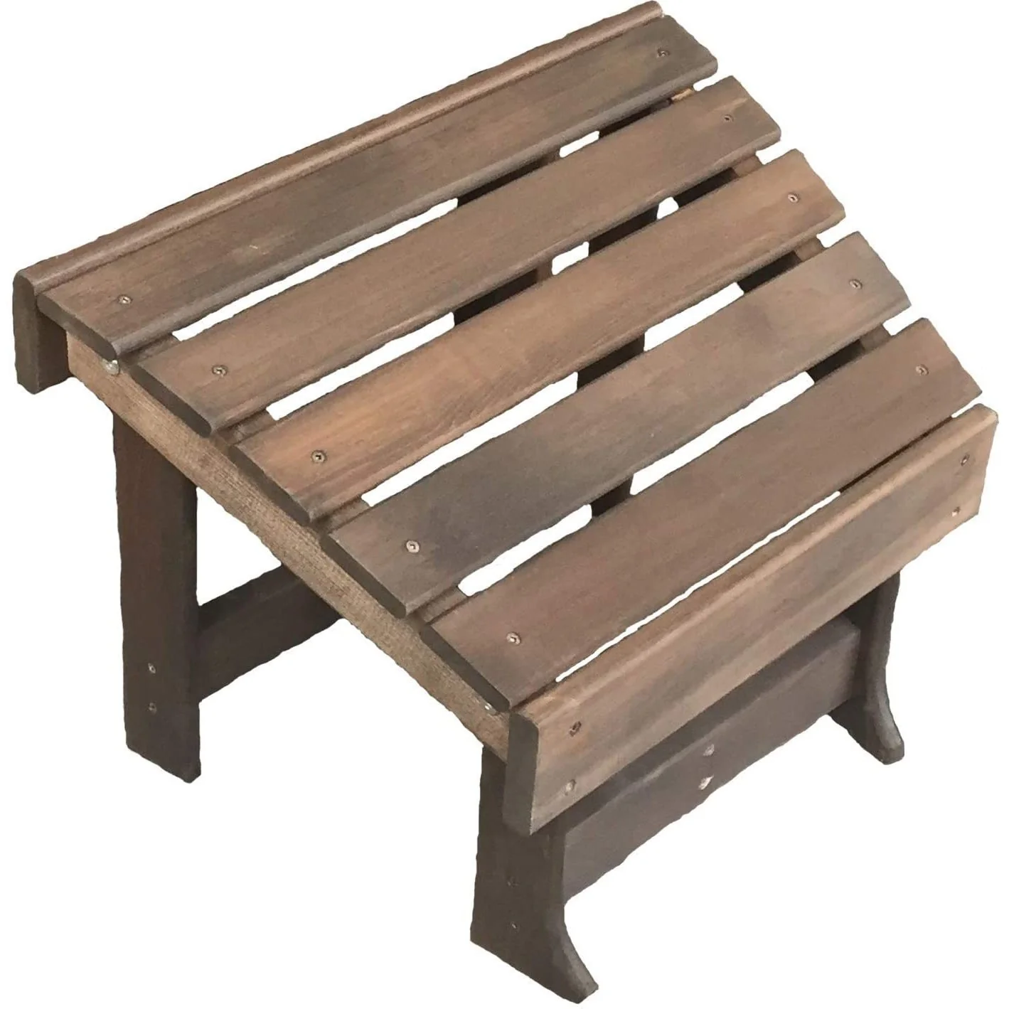 A & L Furniture Yellow Pine New Hope Foot Stool - Image 2
