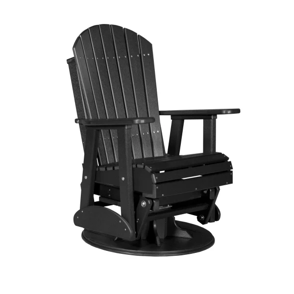 LuxCraft 2' Adirondack Swivel Glider Chair - Image 3