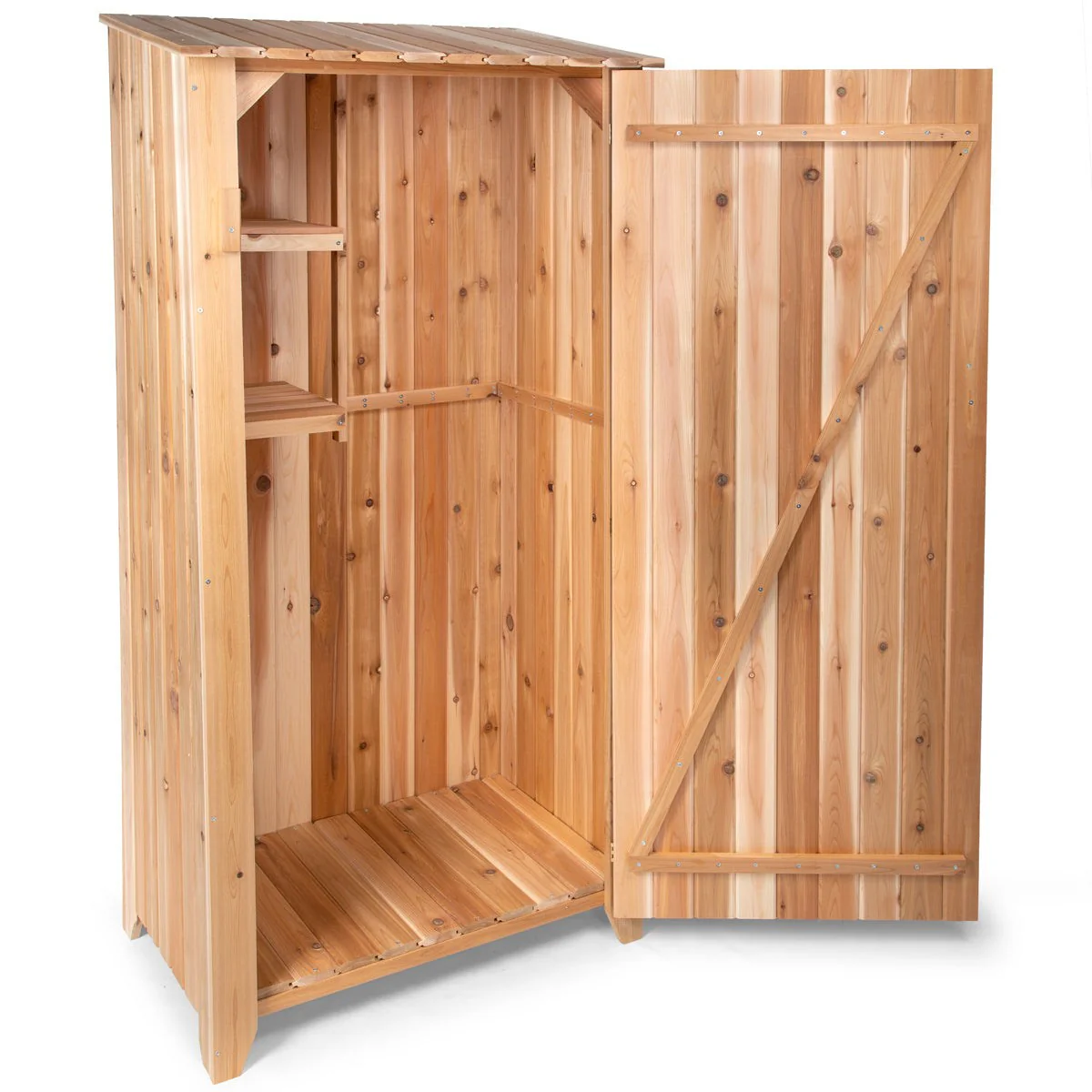 All Things Cedar 34w x 23d x 73h Garden Hutch GH30 - Image 2