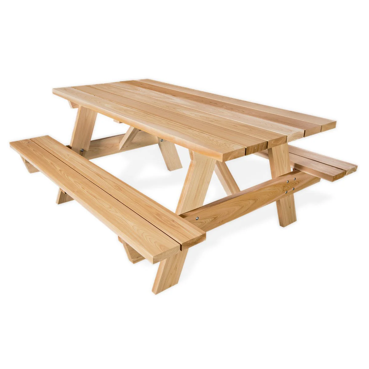 All Things Cedar 6-ft Classic Picnic Table PT70 - Image 2