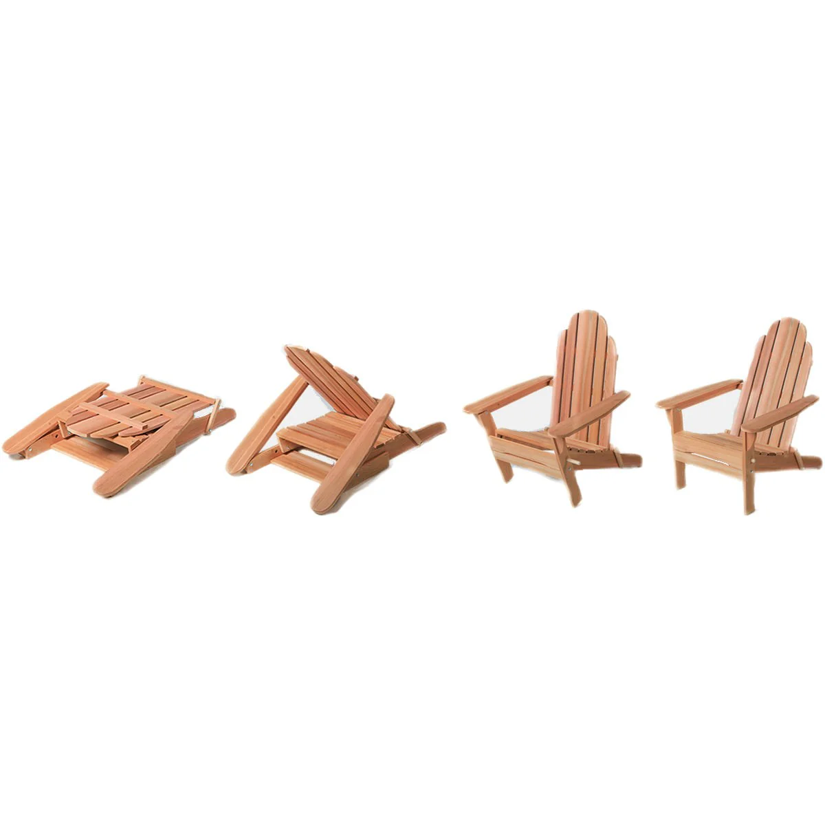All Things Cedar Folding Andy Chair FA20 - Image 5