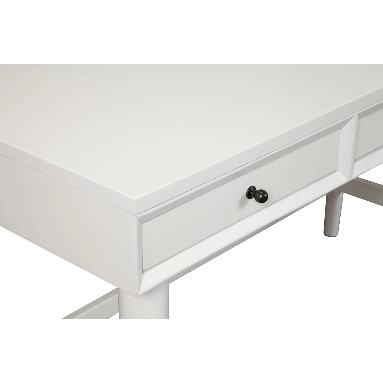 Alpine Furniture Flynn Large Desk, White 966-W-66 - Image 9