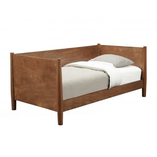 Alpine Furniture Flynn Mid Century Modern Twin Size Day Bed, Acorn 966-09T - Image 2