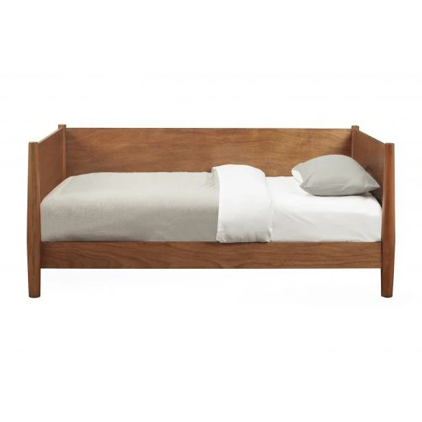 Alpine Furniture Flynn Mid Century Modern Twin Size Day Bed, Acorn 966-09T - Image 3