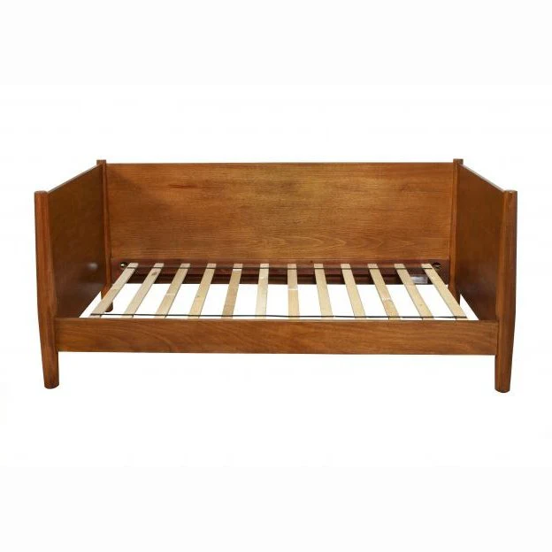 Alpine Furniture Flynn Mid Century Modern Twin Size Day Bed, Acorn 966-09T - Image 5