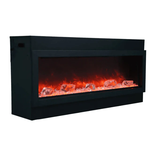 Amantii Panorama Slim Smart Electric Fireplace Indoor/Outdoor Built-in - Image 4
