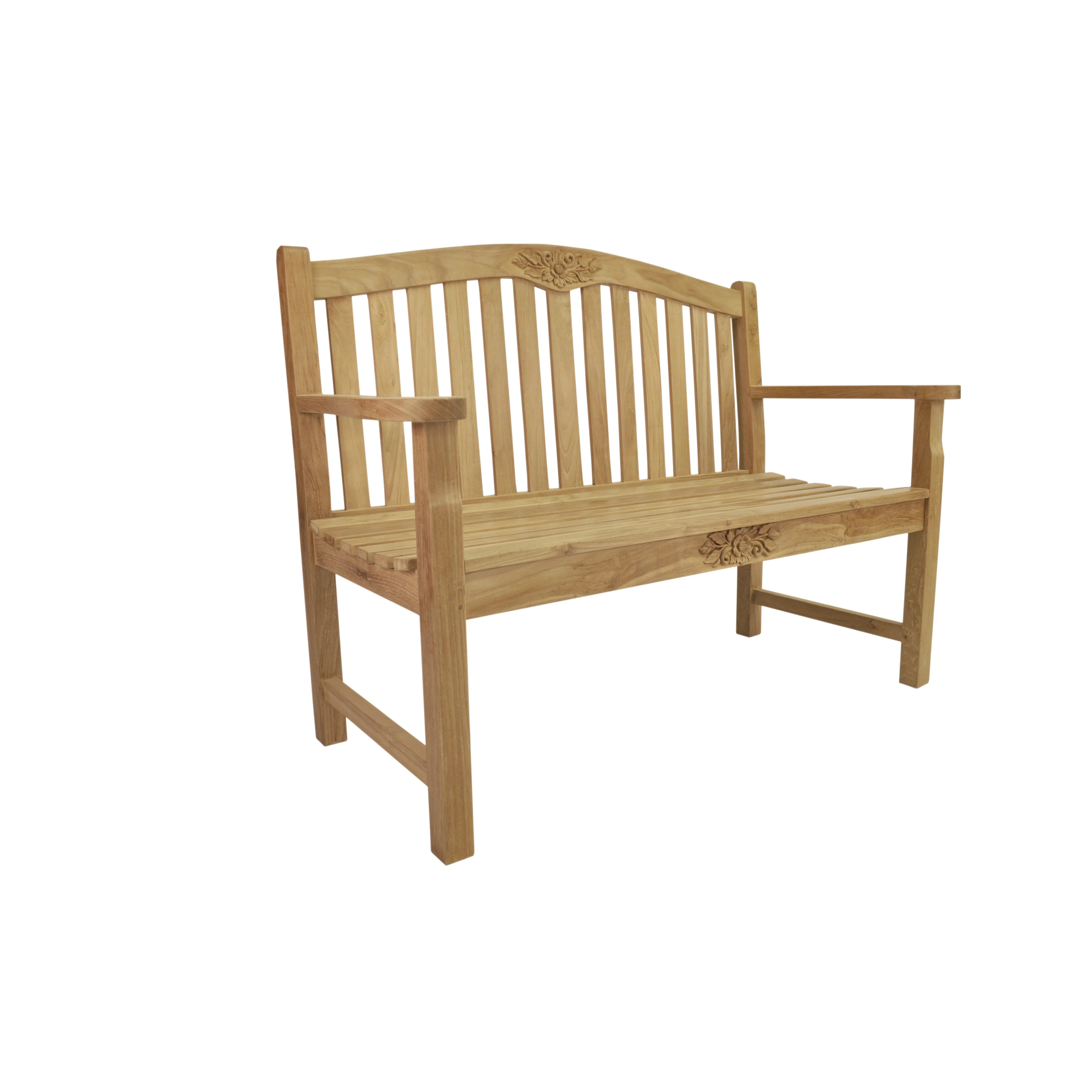 Anderson Teak 50" Round Rose Bench BH-050RS - Image 3
