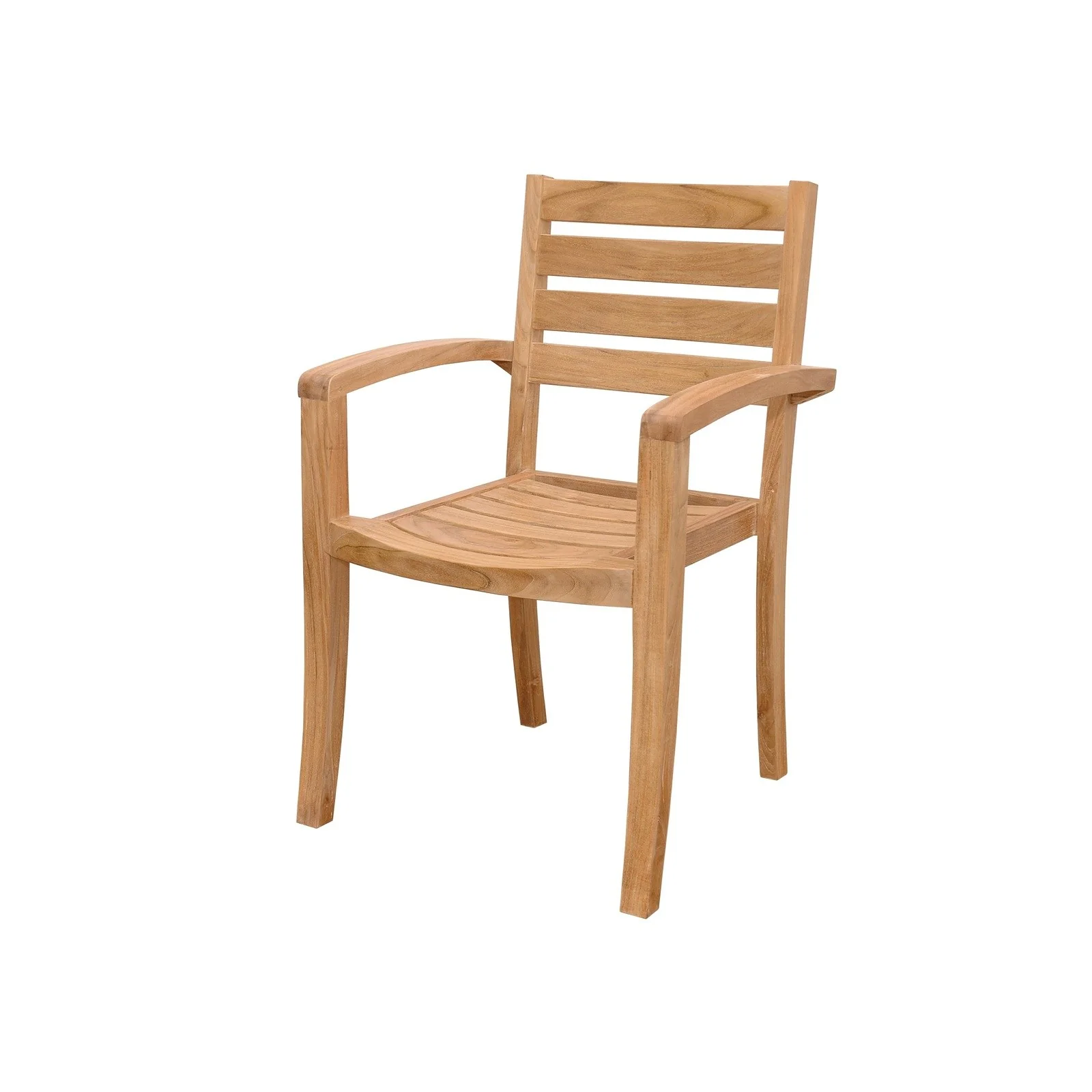 Anderson Teak Catalina Stackable Armchair (Fully Built & 4 pcs in a box) CHS-033 - Image 3