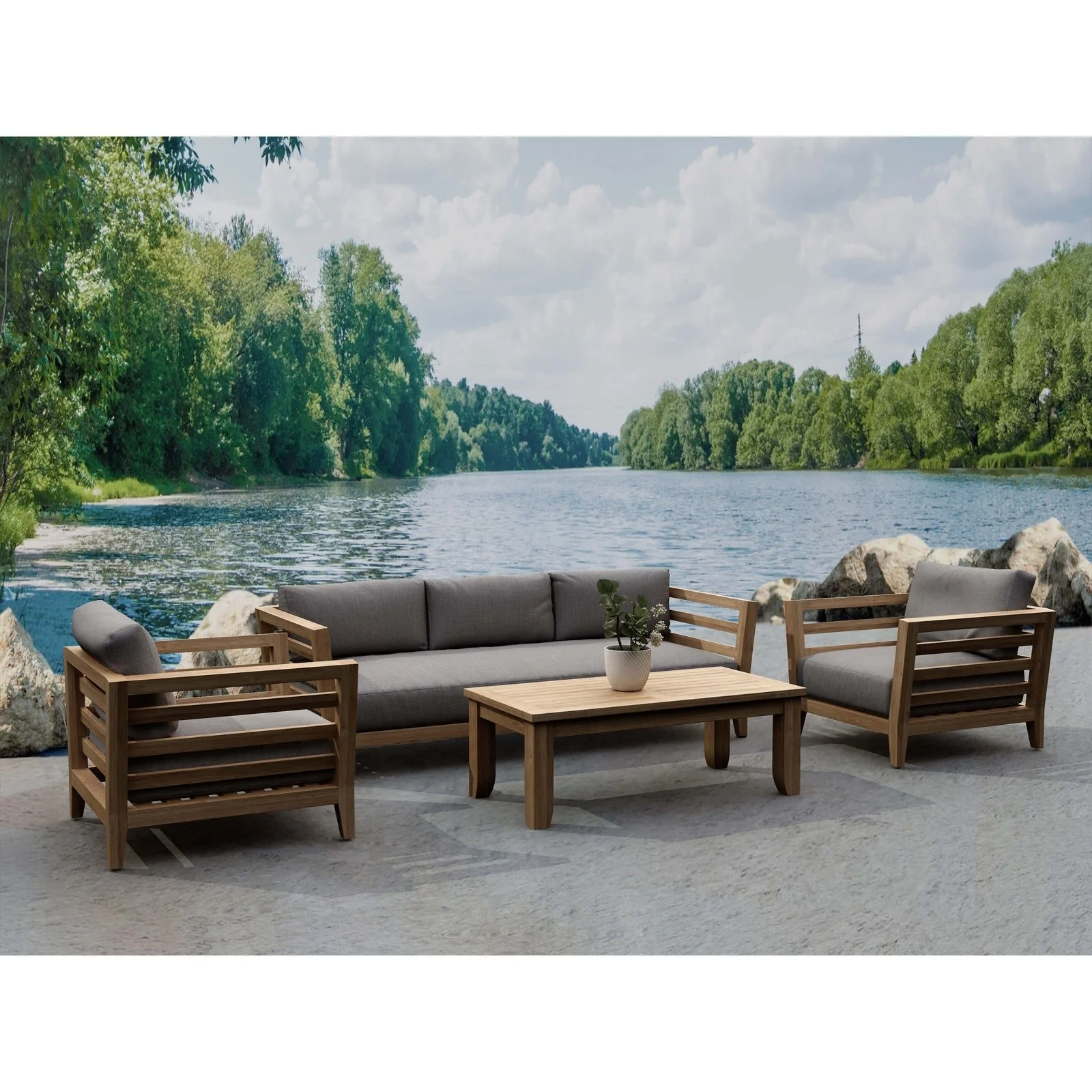 Anderson Teak Cordoba 4-pieces sets Set-160