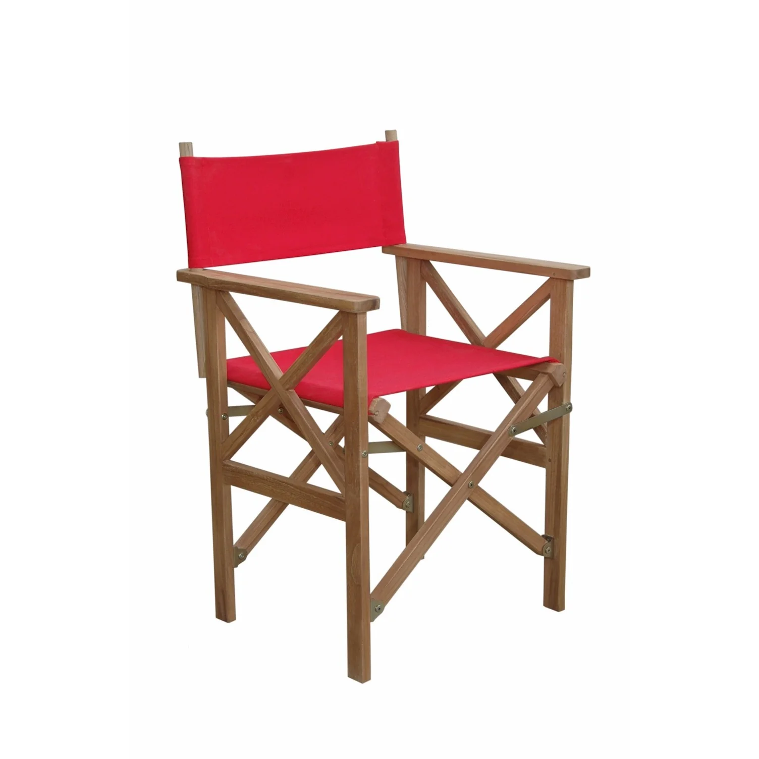 Anderson Teak Director Folding Armchair w/ Canvas (sold as a pair) CHF-2088 - Image 2