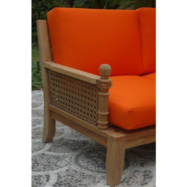Anderson Teak Riviera Luxe 7-Pieces Modular Set with Square Tables Set-96 - Image 3