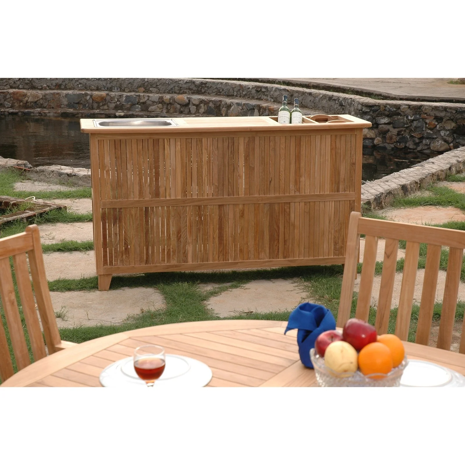 Anderson Teak Safari Bar Table TB-6620BT - Image 2