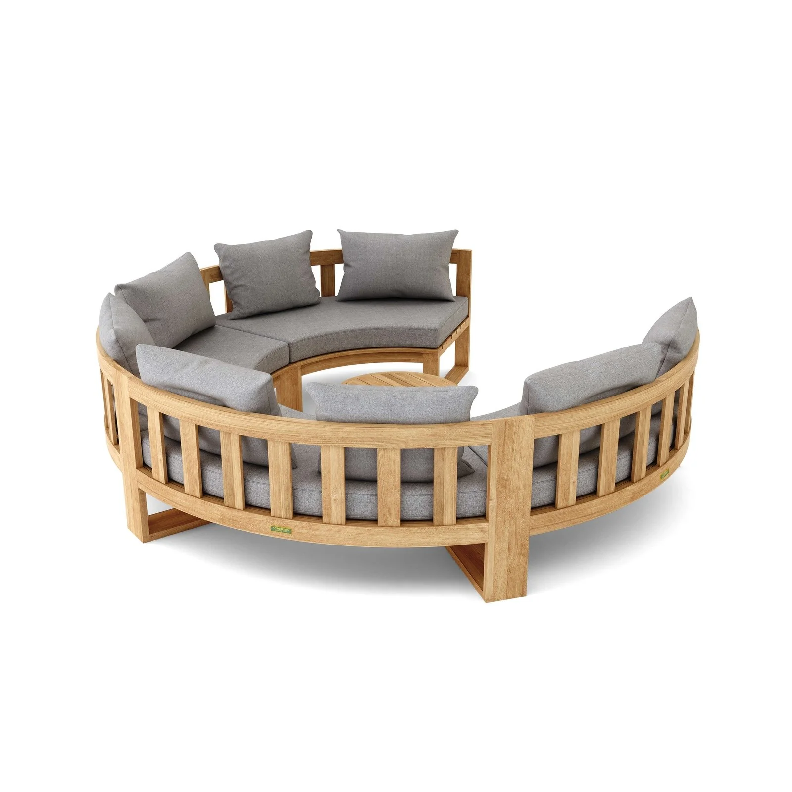 Anderson Teak SET-810 Circular Modular Deep Seating Set SET-810 - Image 3