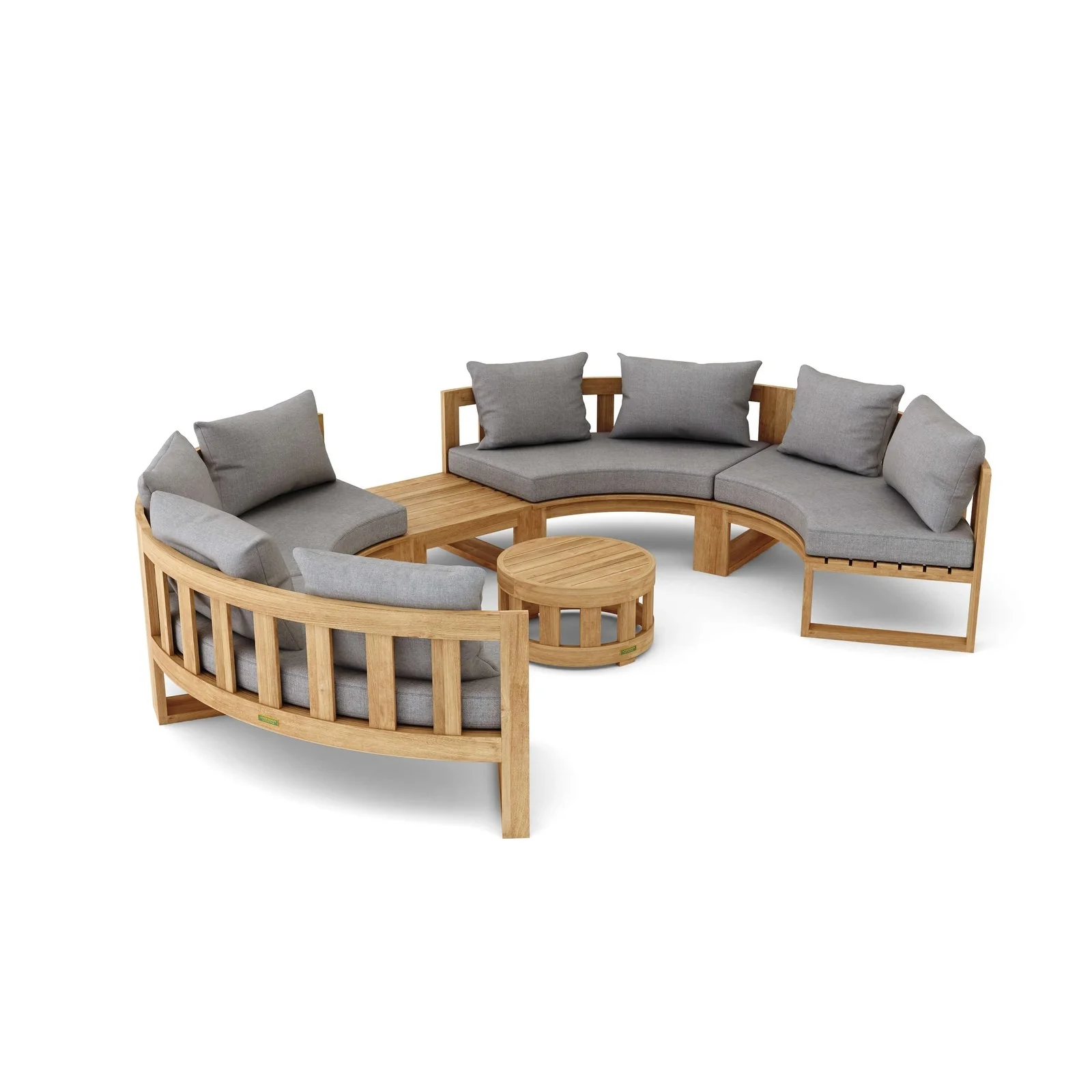 Anderson Teak SET-811 Circular Modular Deep Seating Set SET-811 - Image 2