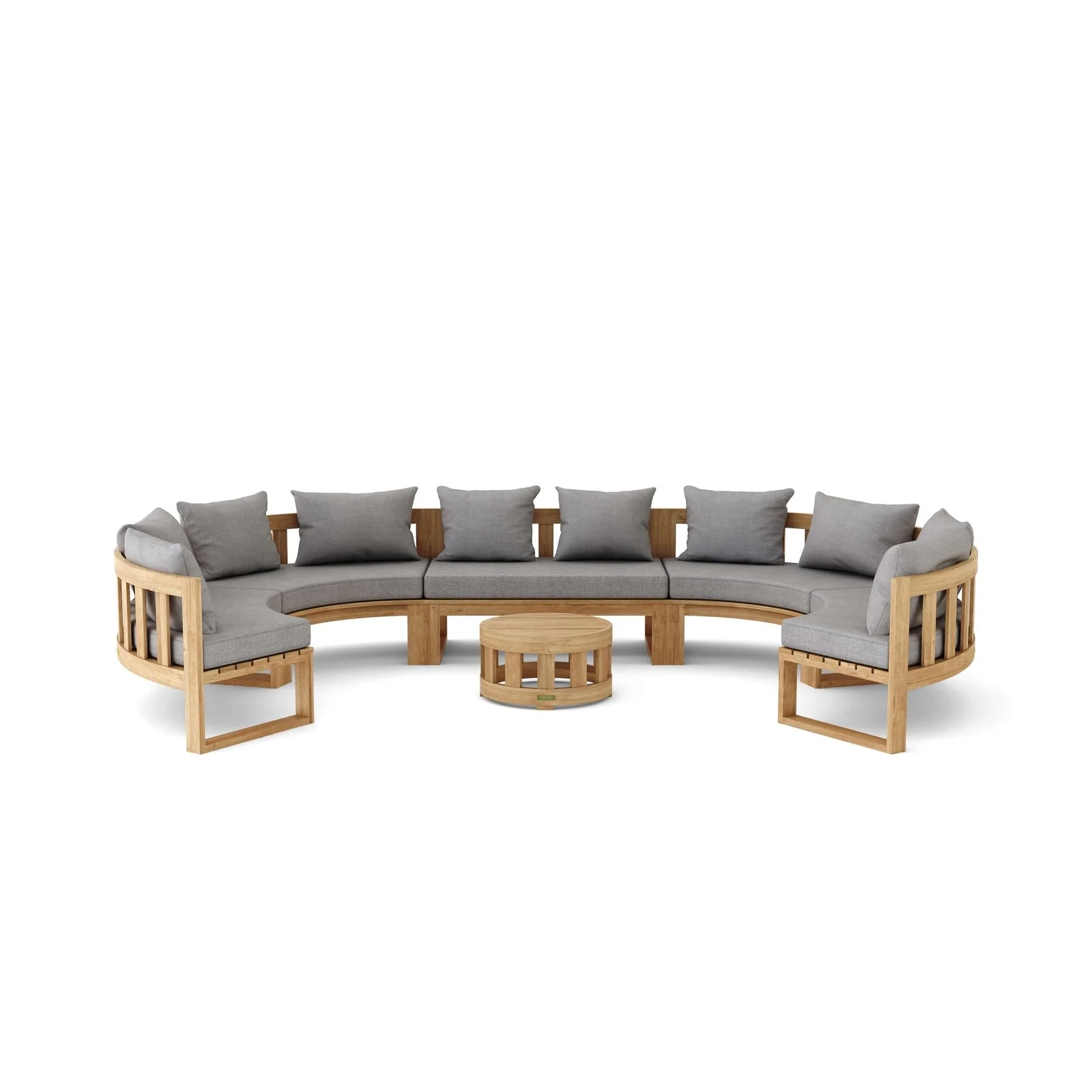 Anderson Teak SET-812 Circular Modular Deep Seating Set SET-812 - Image 4