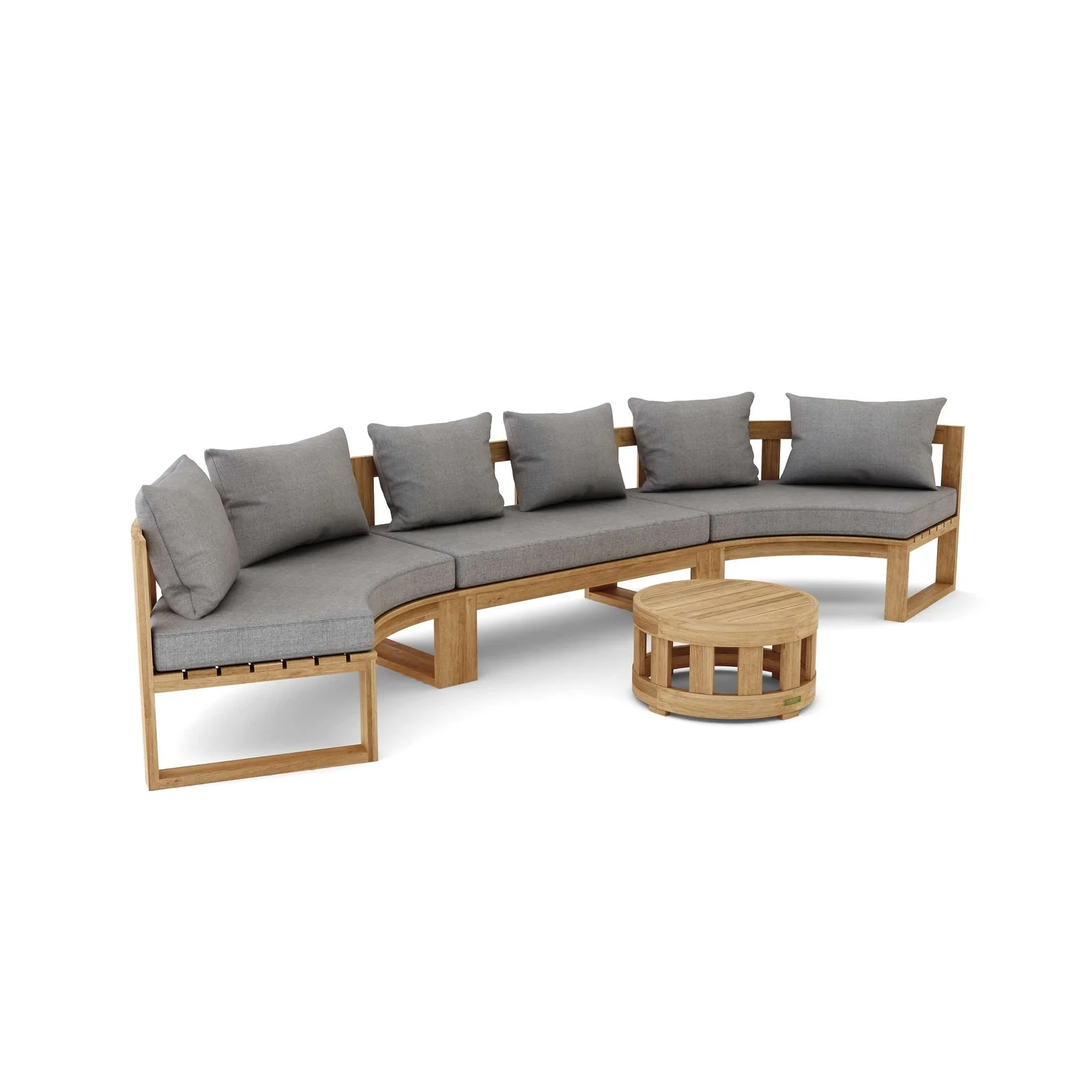 Anderson Teak SET-814 Circular Modular Deep Seating Set SET-814 - Image 2