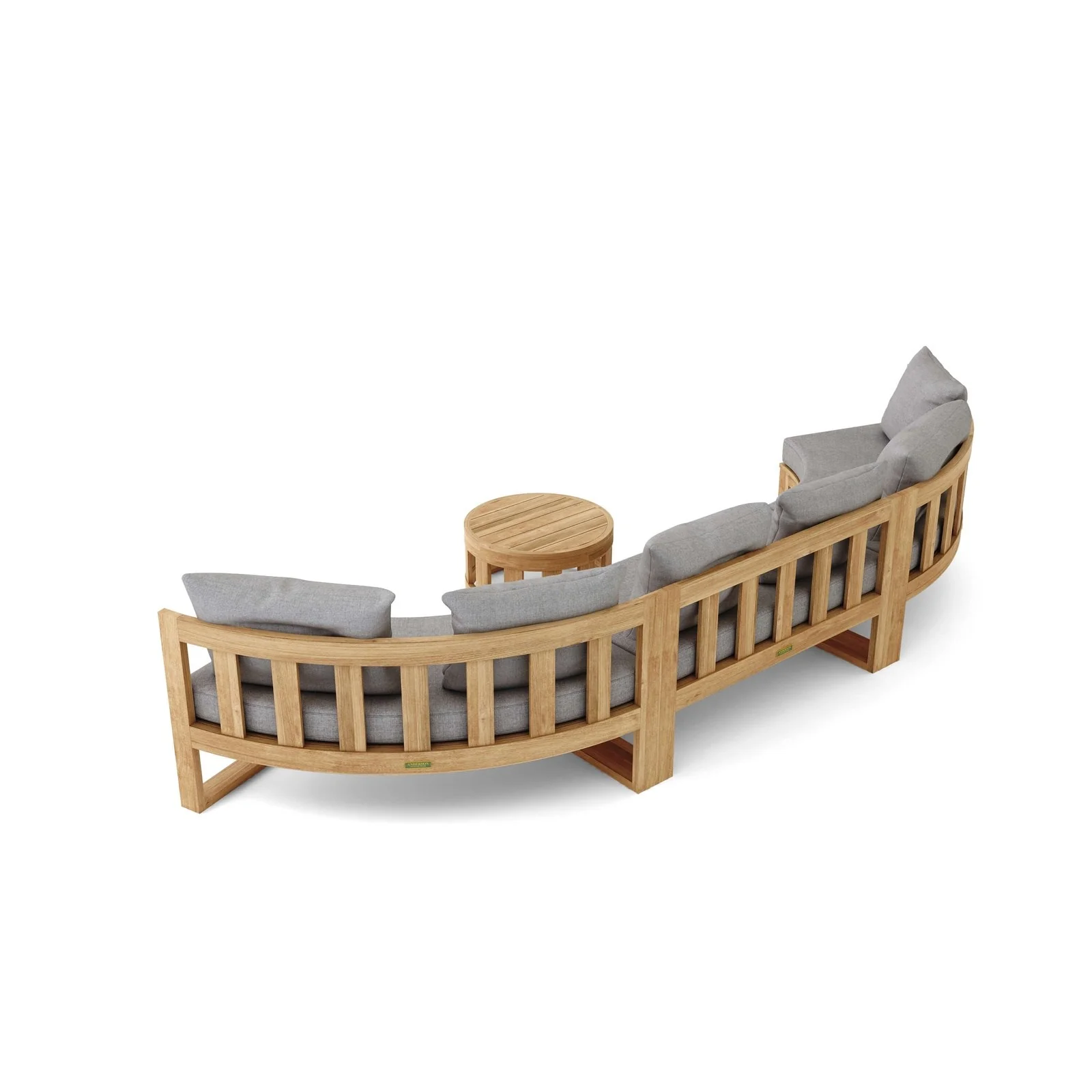 Anderson Teak SET-814 Circular Modular Deep Seating Set SET-814 - Image 3