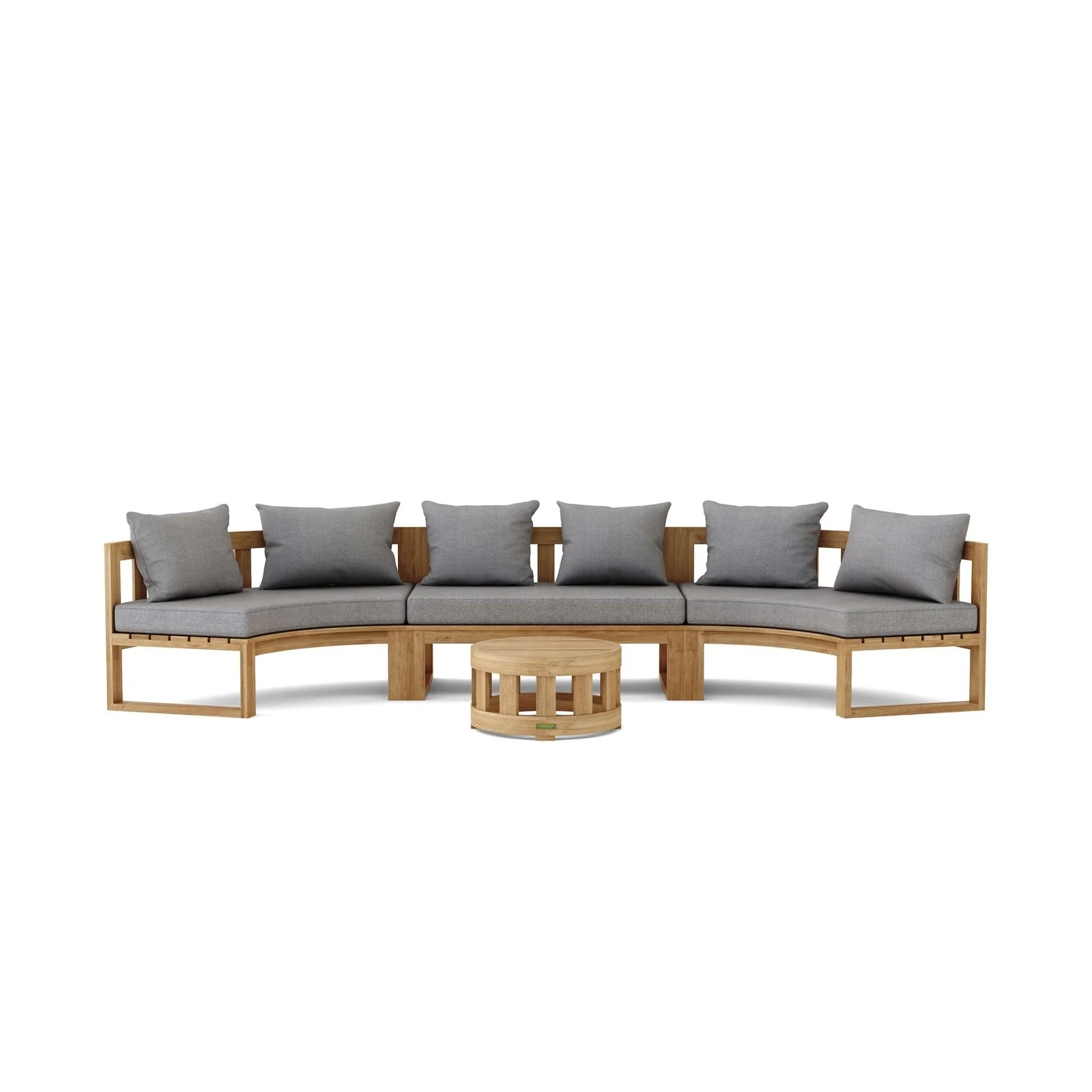 Anderson Teak SET-814 Circular Modular Deep Seating Set SET-814 - Image 4