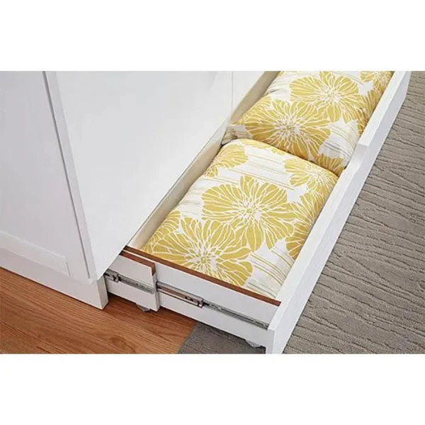 Arason Creden-ZzZ Madrid Full/Queen Chest Murphy Cabinet Bed In Brushed White - Image 6