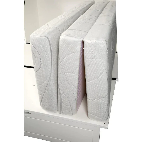 Arason Creden-ZzZ Madrid Full/Queen Chest Murphy Cabinet Bed In Brushed White - Image 7