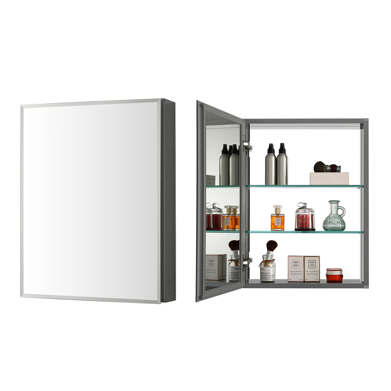 Blossom Aluminum Medicine Cabinet with Mirror – MC8 1620
