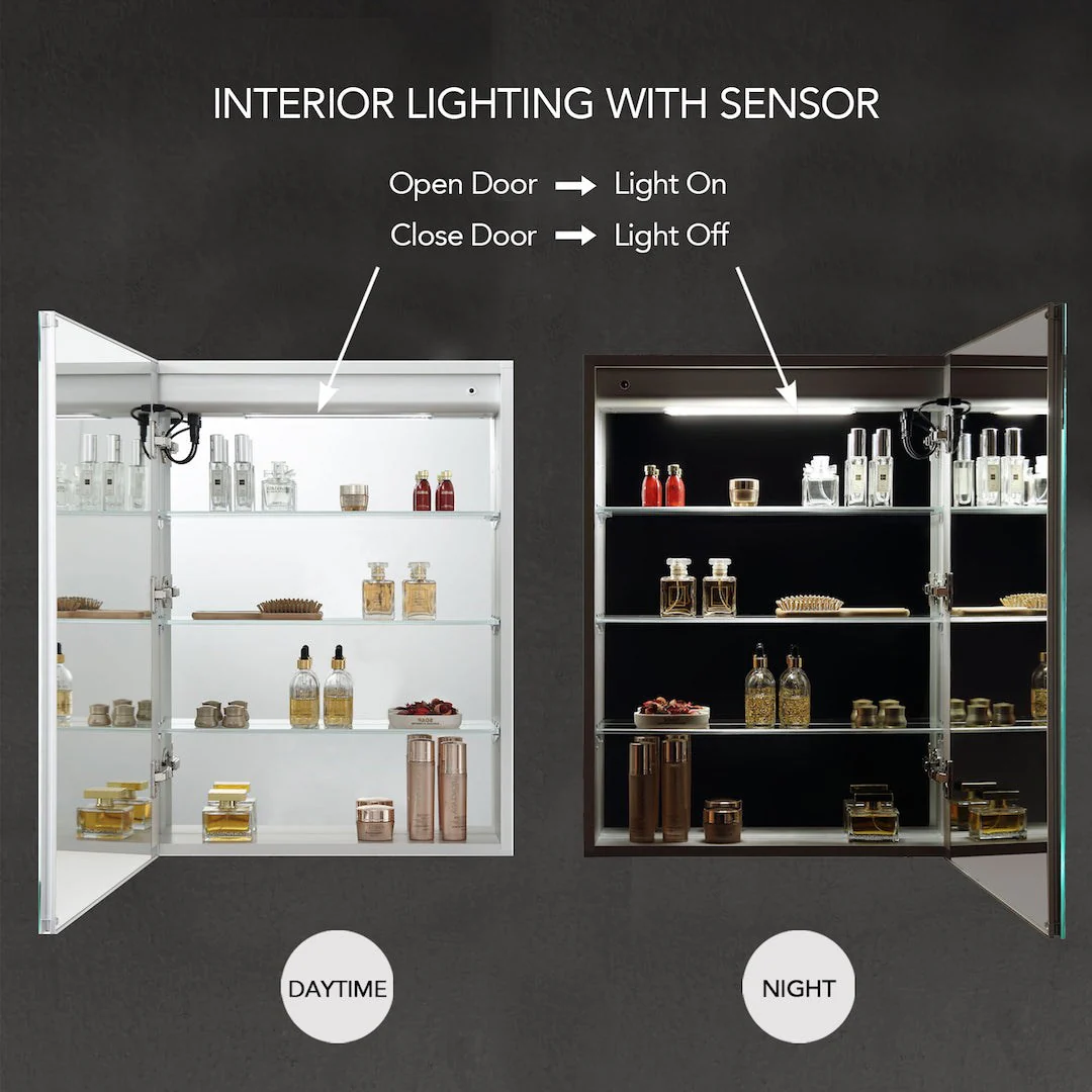 Blossom Pillar – 20 Inches LED Medicine Cabinet - Image 15