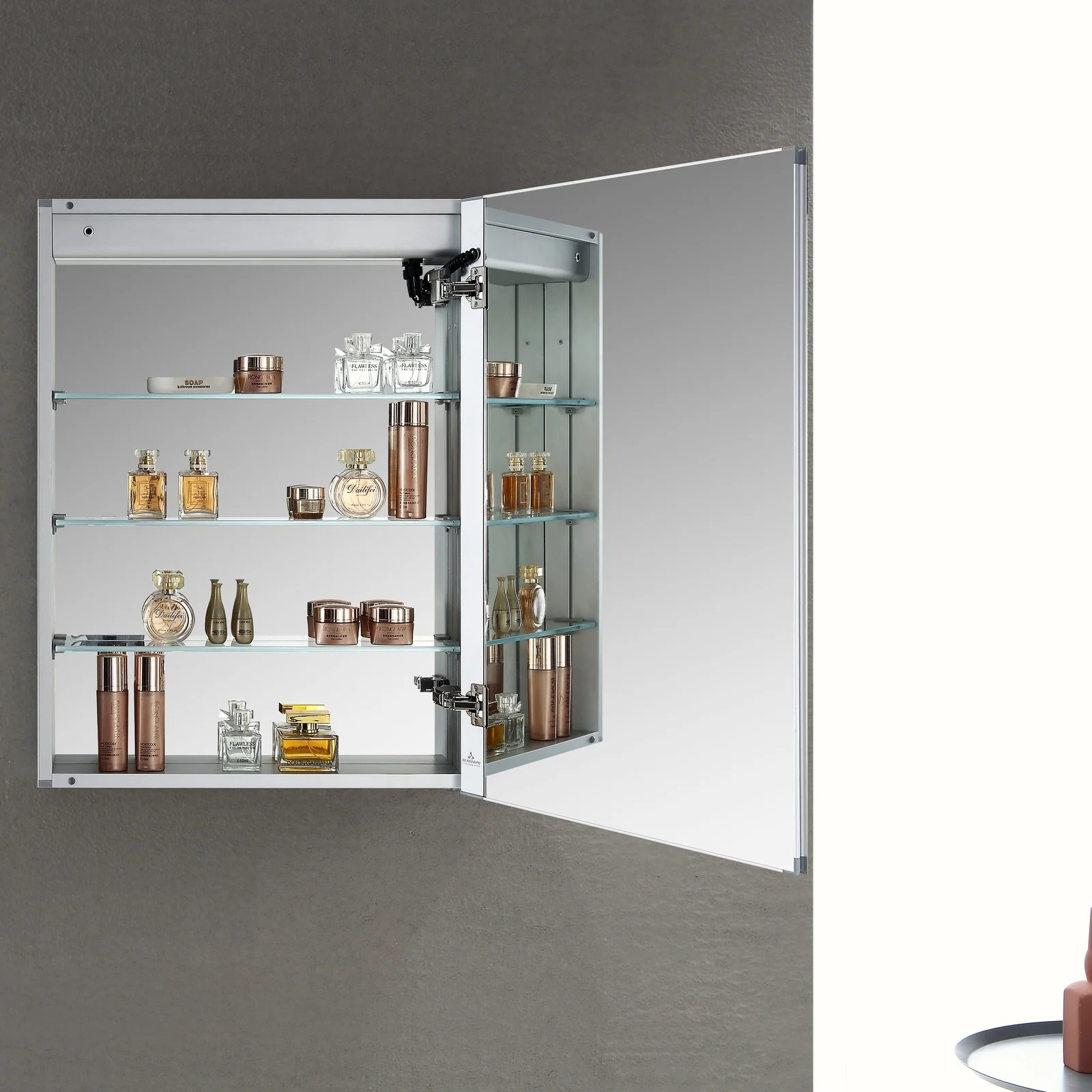 Blossom Pillar – 20 Inches LED Medicine Cabinet - Image 35