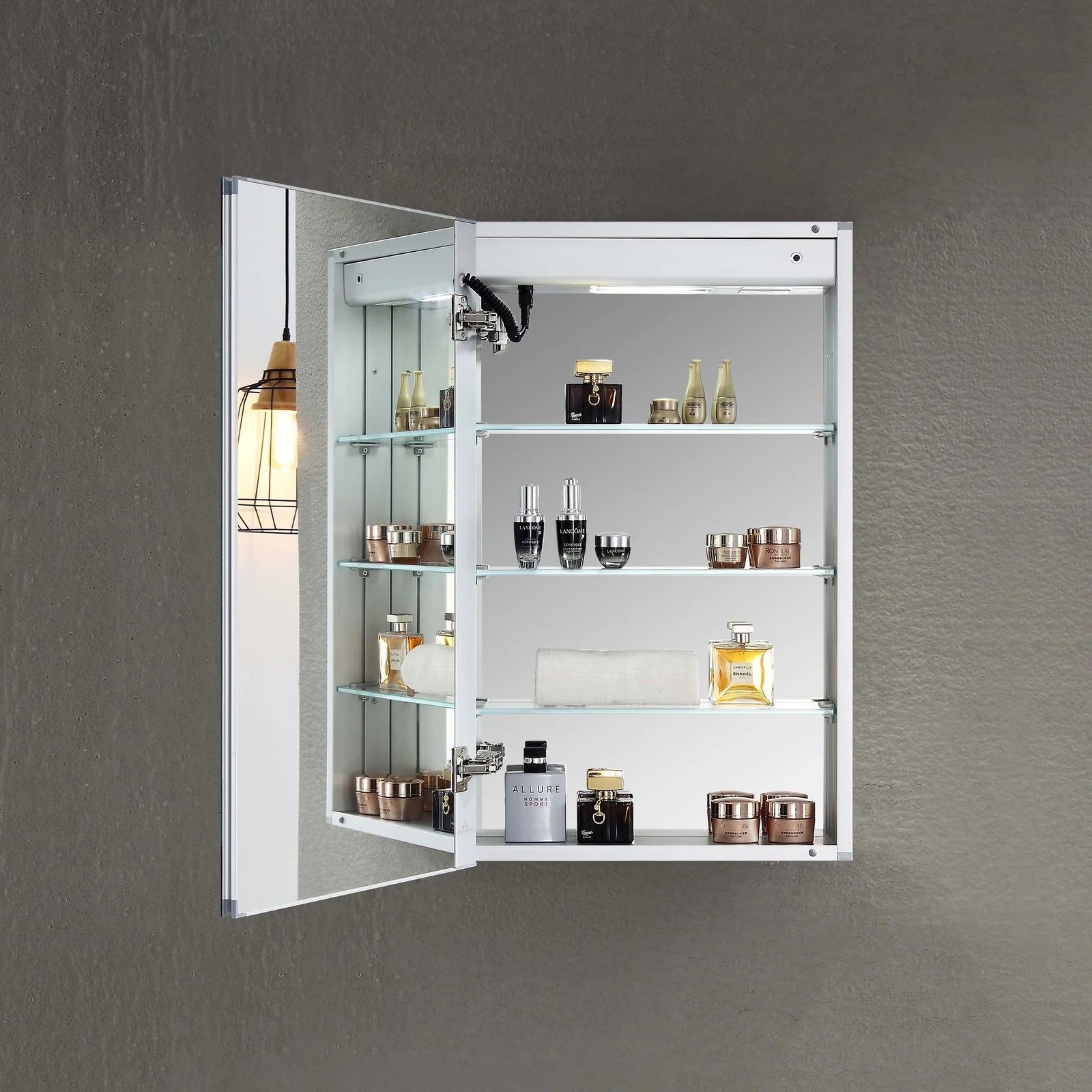 Blossom Pillar – 20 Inches LED Medicine Cabinet - Image 6