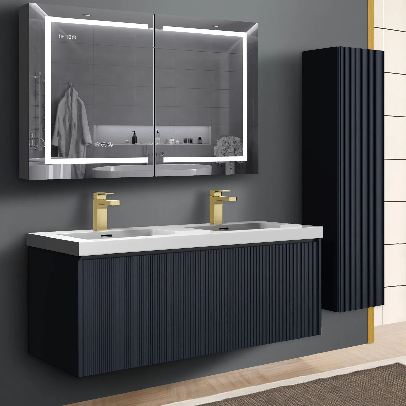 Blossom Positano 48″ Double Vanity - Image 28