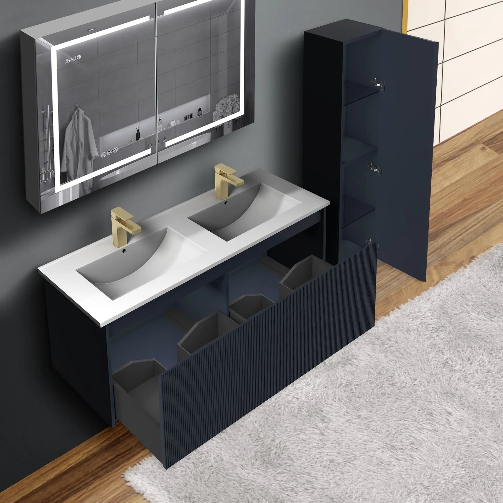 Blossom Positano 48″ Double Vanity - Image 32