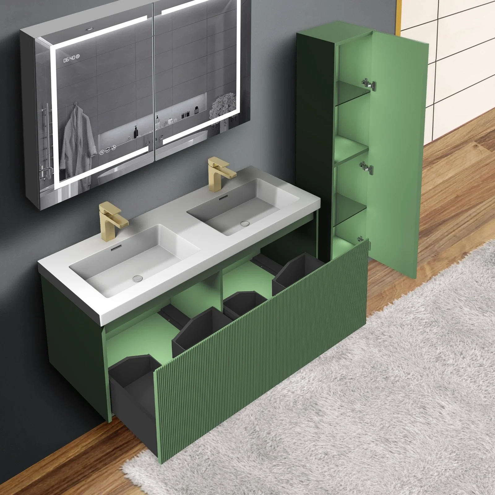 Blossom Positano 48″ Double Vanity - Image 45