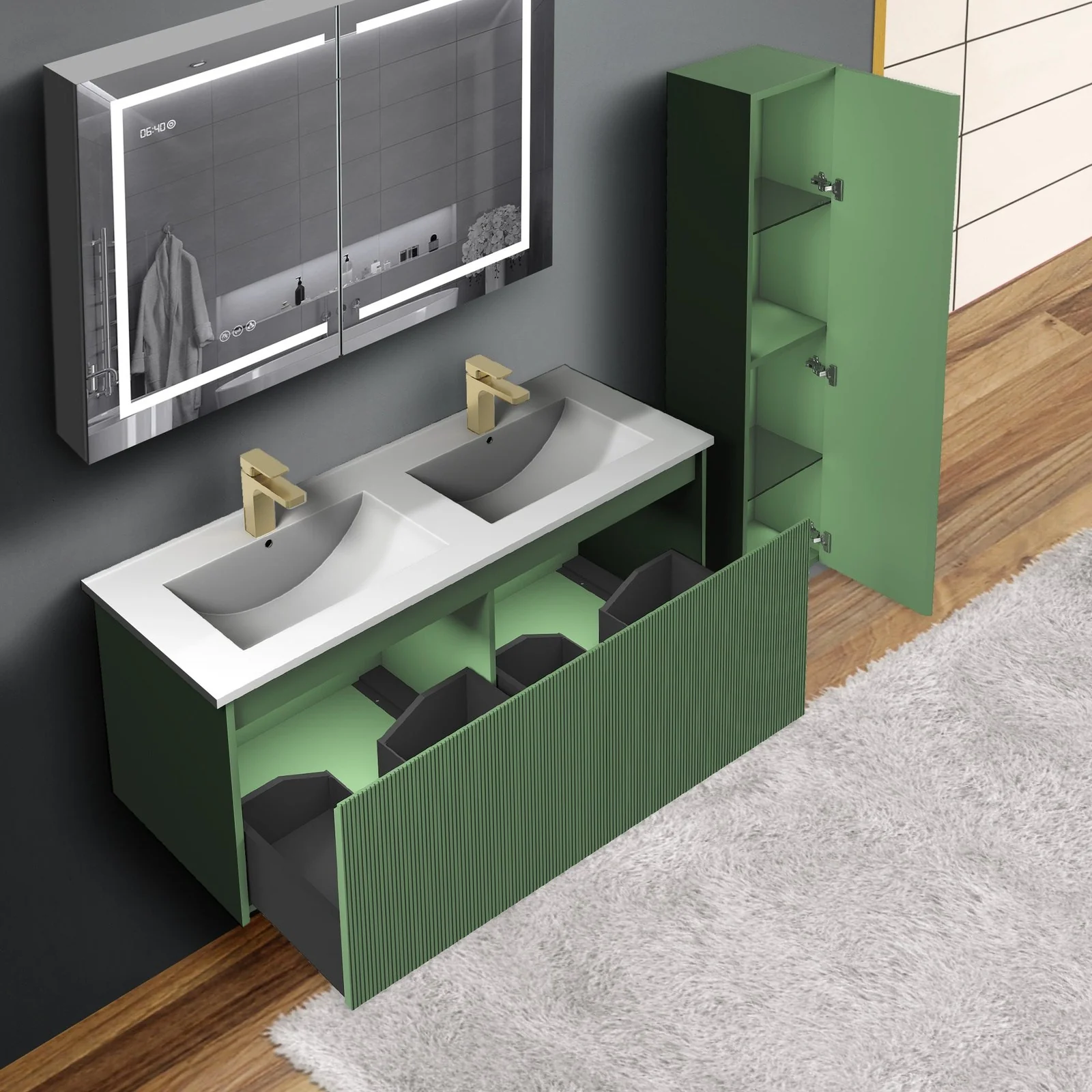 Blossom Positano 48″ Double Vanity - Image 48