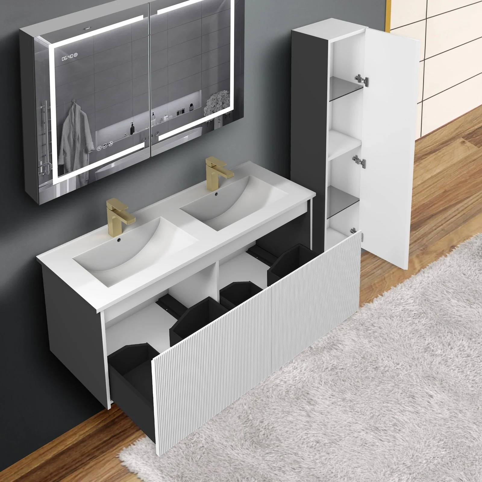 Blossom Positano 48″ Double Vanity - Image 6