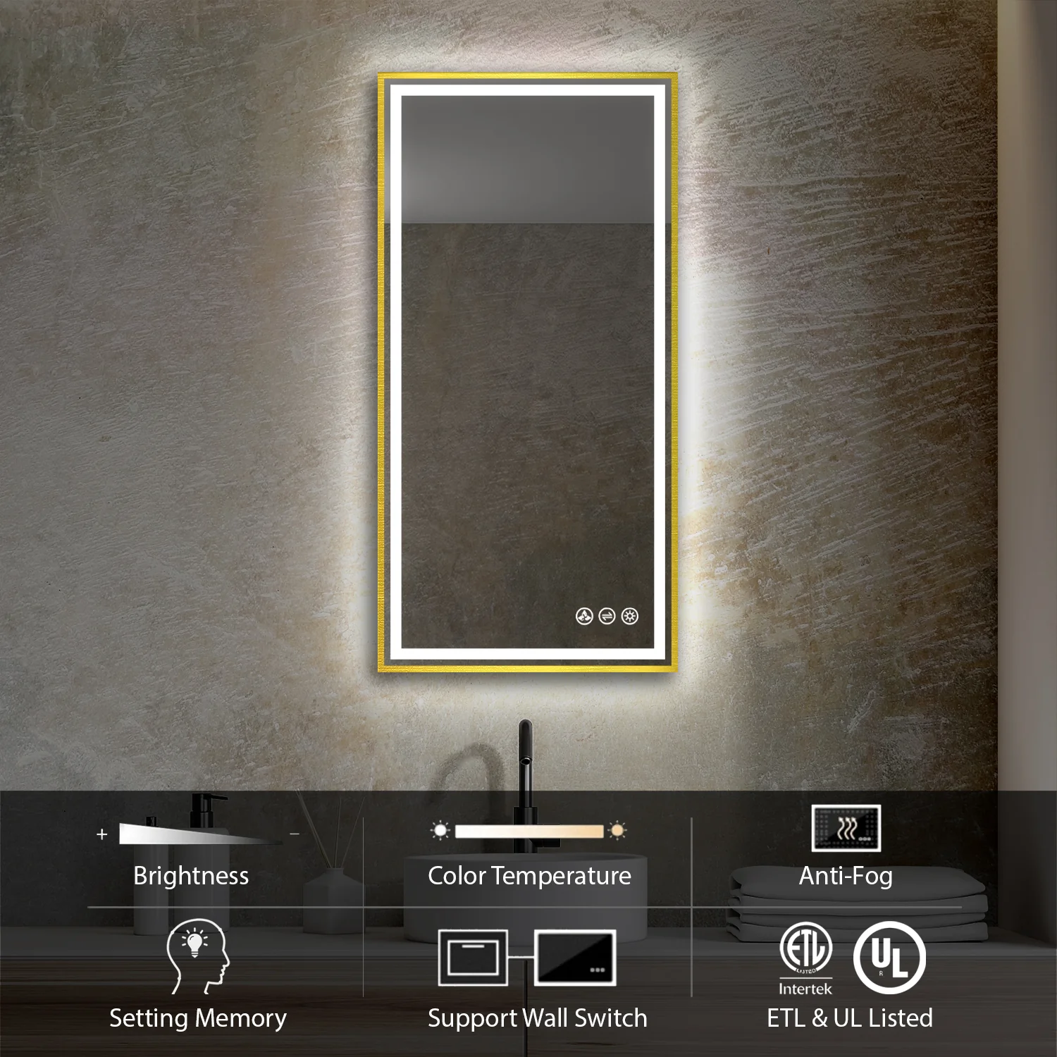 Blossom Stellar 18 Inch LED Mirror - Image 10